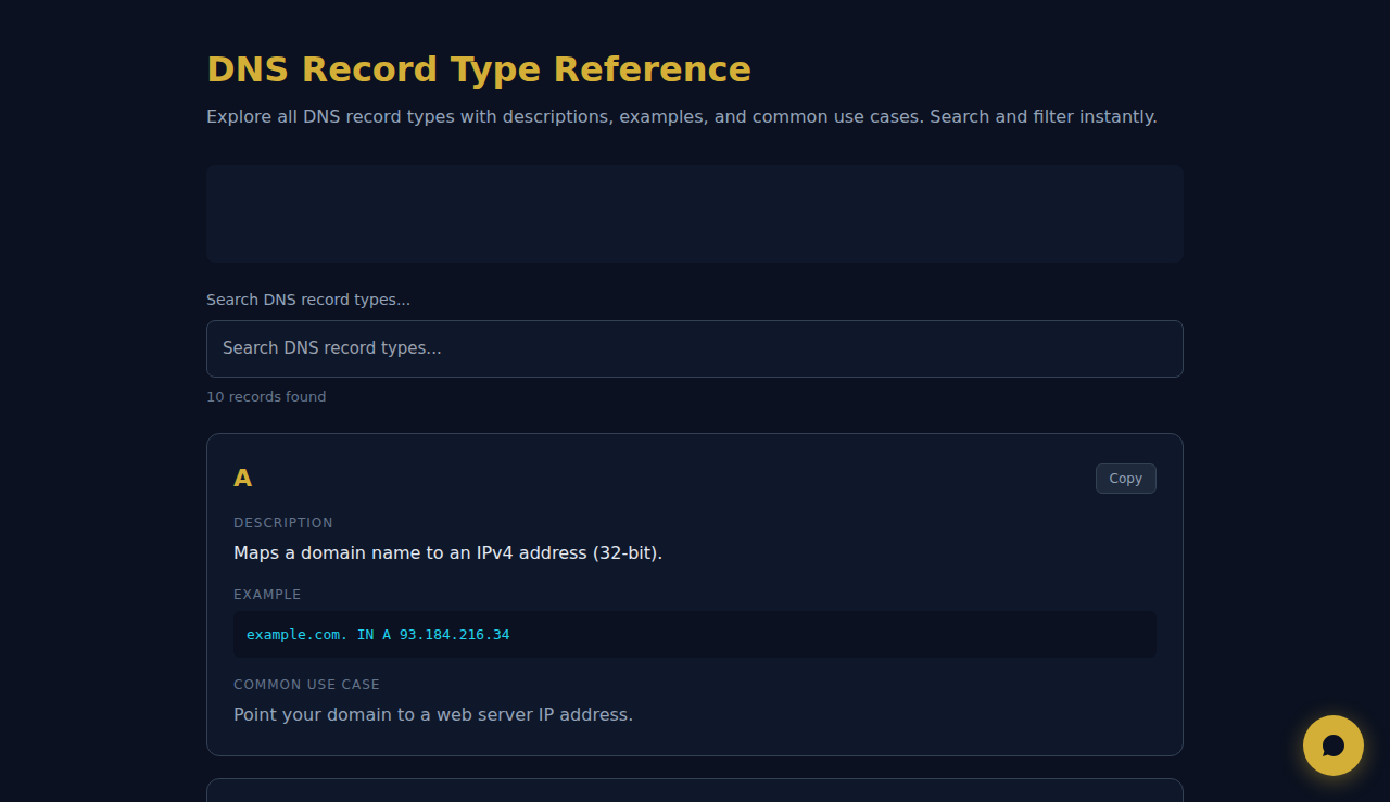 DNS Record Type Reference - S.C.A.L.A.