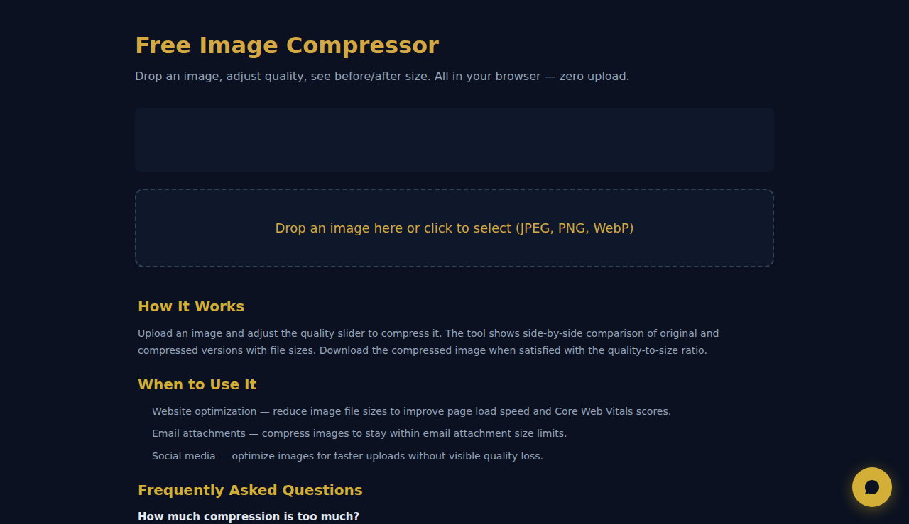 Free Image Compressor - S.C.A.L.A.