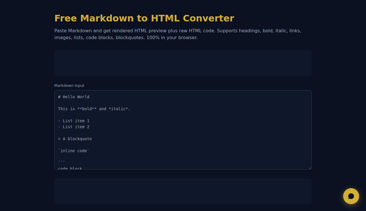 Free Markdown to HTML Converter - S.C.A.L.A.