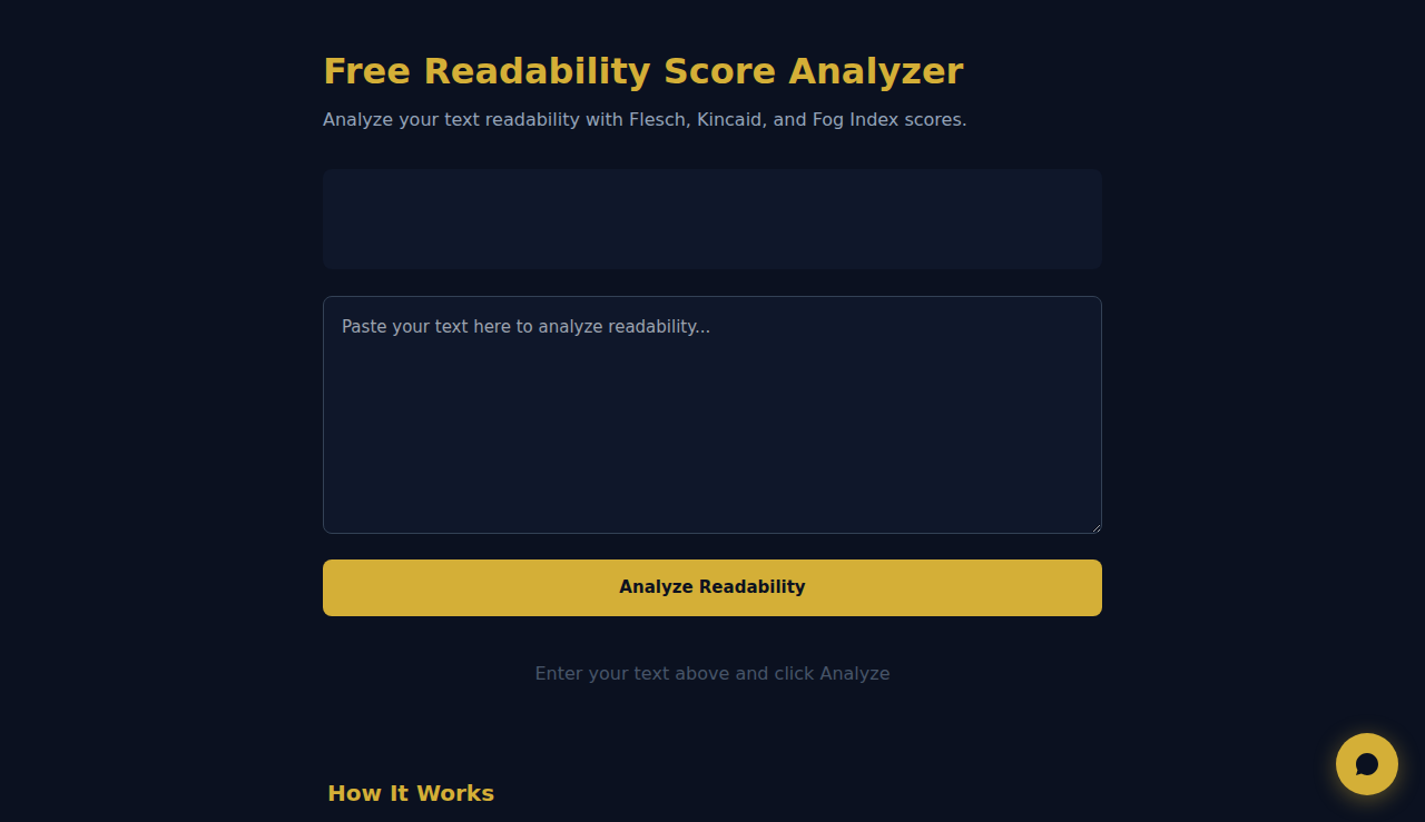 Free Readability Score Analyzer - S.C.A.L.A.