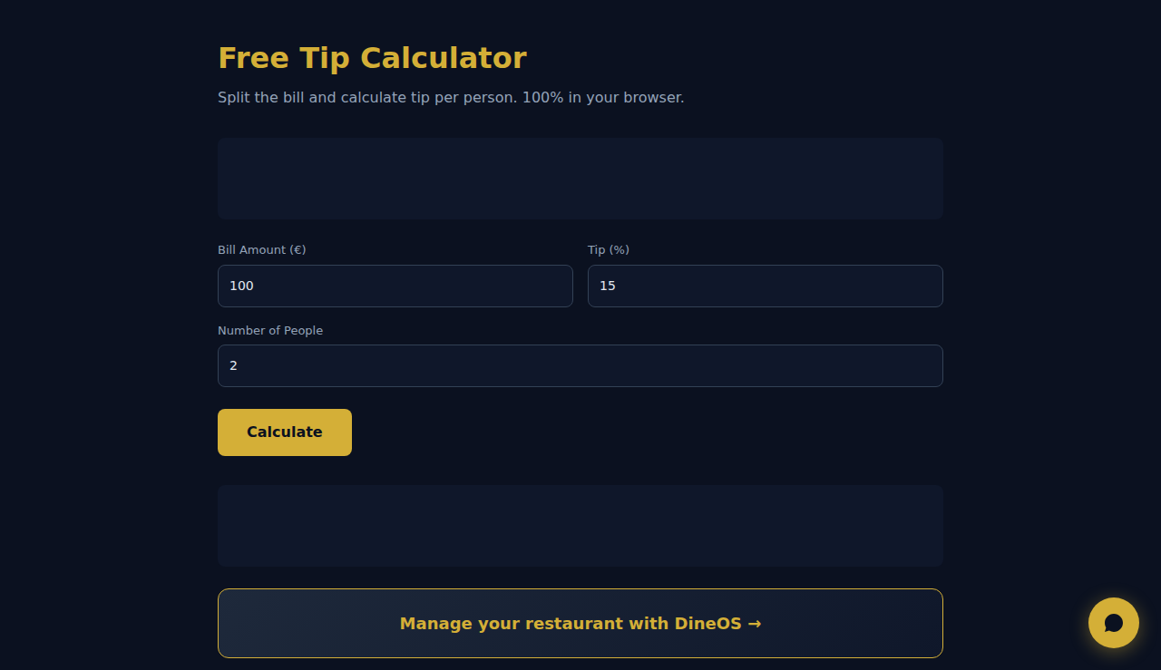 Free Tip Calculator - S.C.A.L.A.