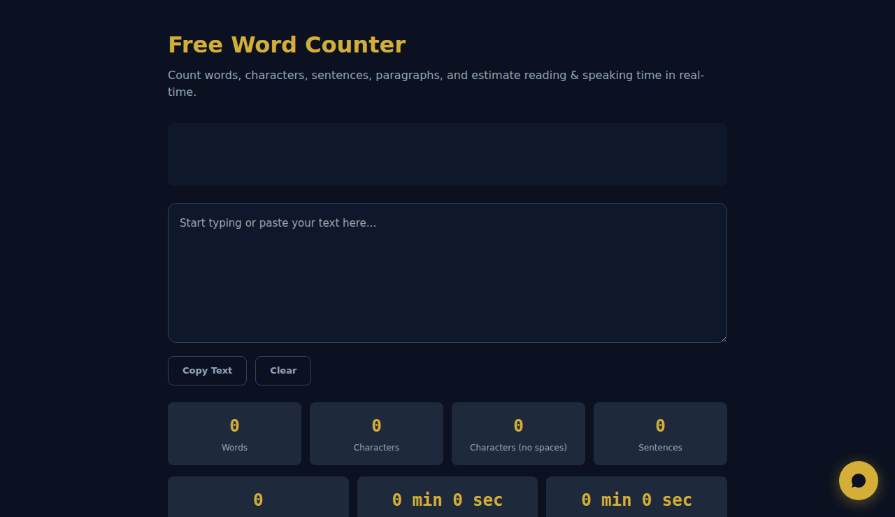Free Word Counter - S.C.A.L.A.