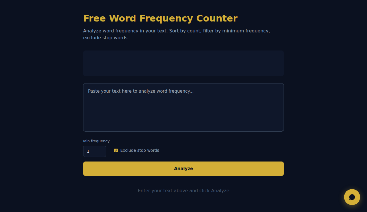 Free Word Frequency Counter - S.C.A.L.A.